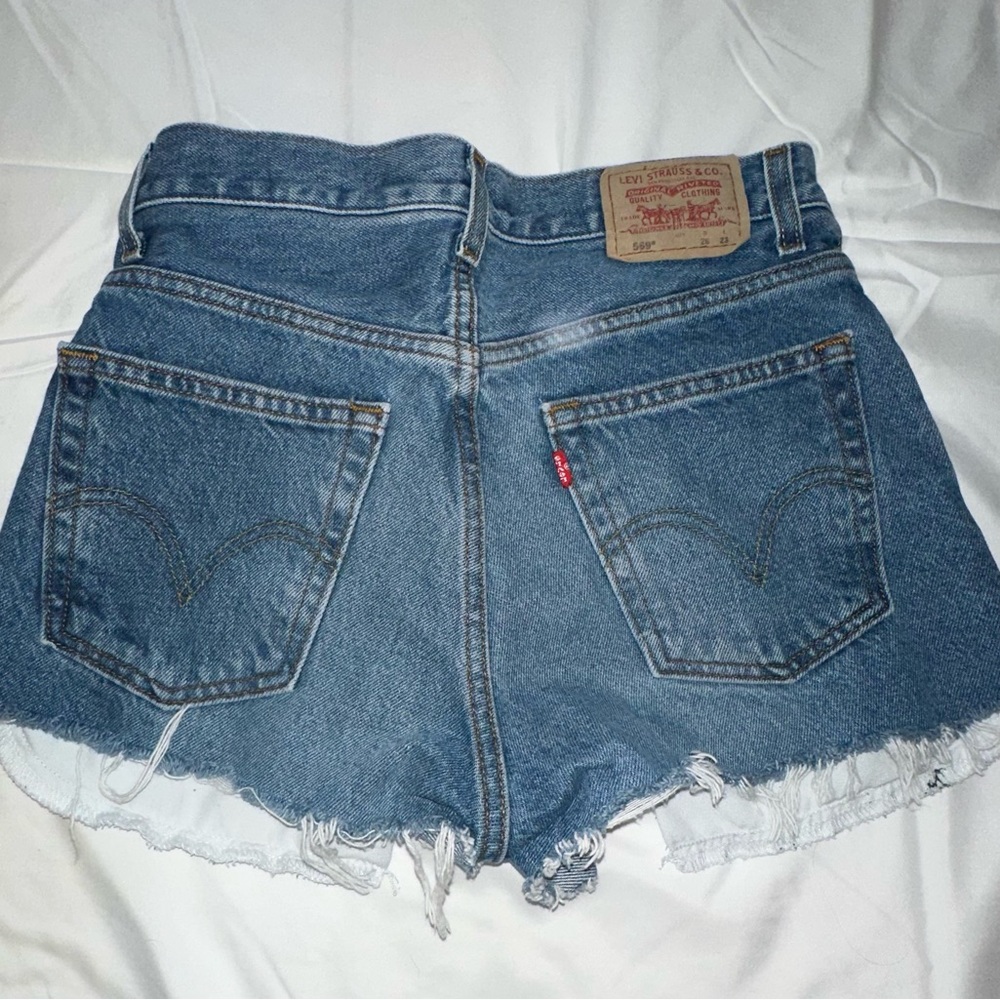 Levi's Blue Denim Women's Shorts